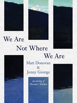cover image of We Are Not Where We Are
